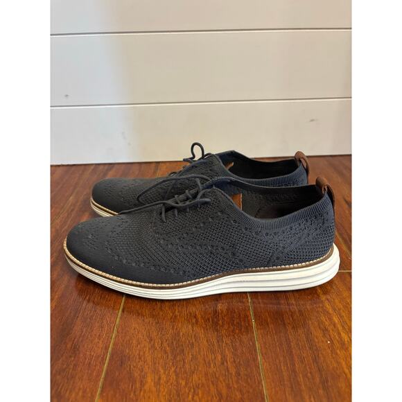 Cole Haan Original Grand StitchLite Men Size 9 M Gray Oxford Shoes #C27961 main image 7